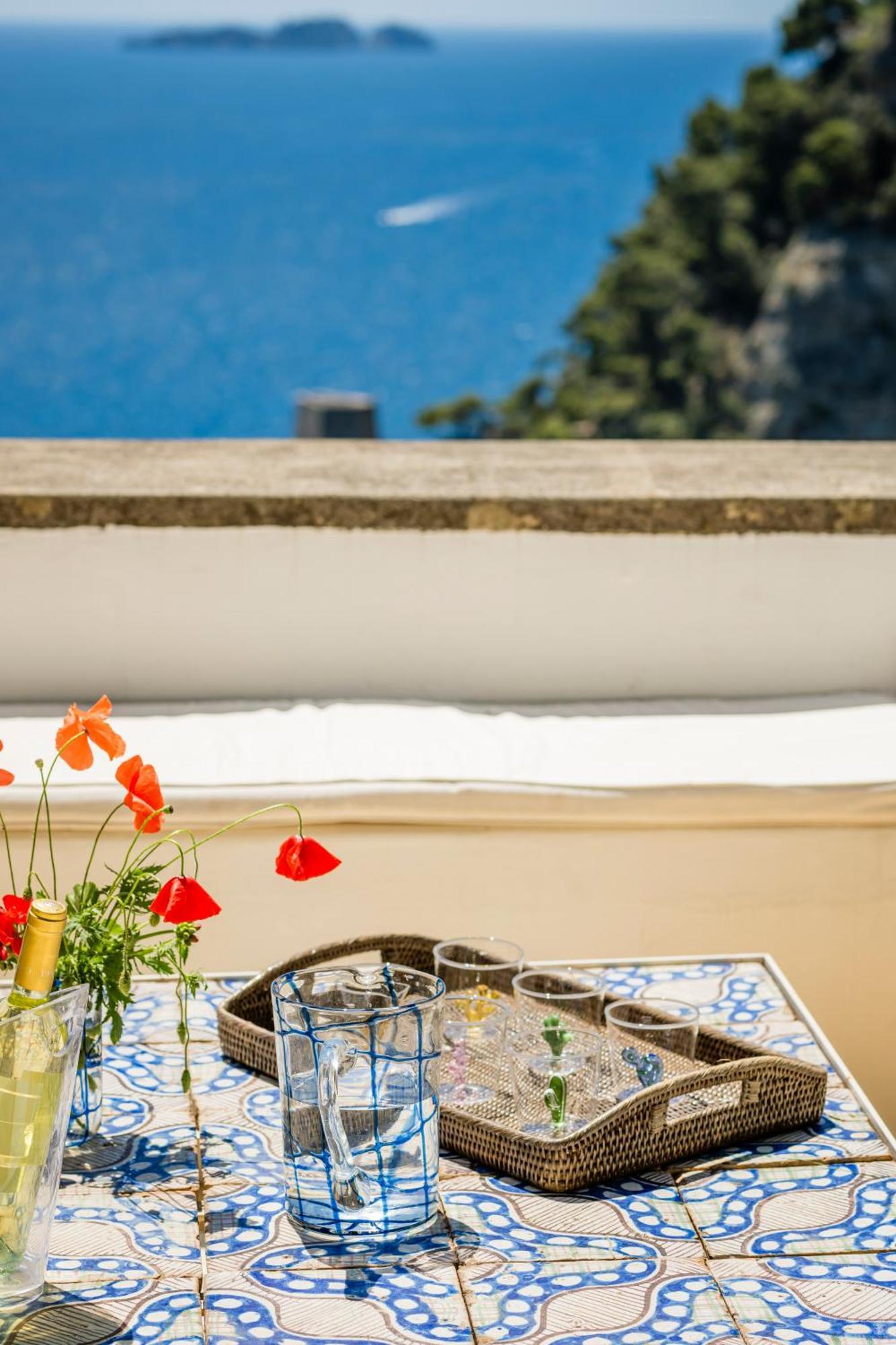 Villa Trara Positano Eksteriør billede
